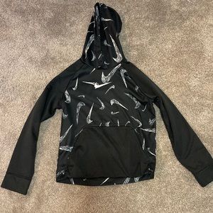 Youth Black Nike Hoodie